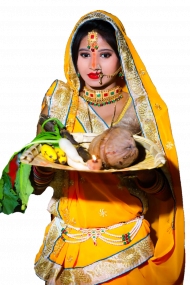 Chhath puja model transparent png