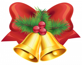 Christmas bell transparent png images