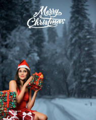 christmas editing background