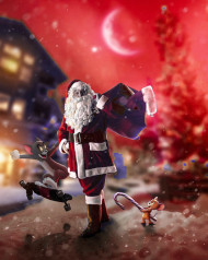 christmas editing background