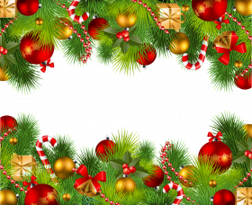 Christmas frame png images