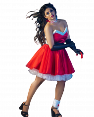 Christmas girl PNG Transparent Images Free Download