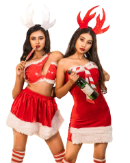 Christmas Girl PNG Transparent Images Free Download