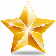 Christmas star transparent png hd