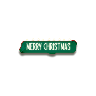 Christmas text clipart png