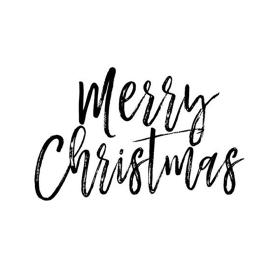 Christmas Text PNG Transparent Images Free