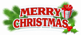Christmas text transparent png images download