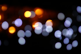 City bokeh effect png image (2)