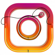 Clipart 3d instgram transparent images