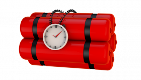Clock Dynamite hd Transparent background png