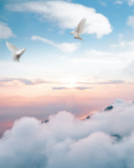 Clouds sky editing background