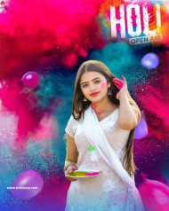 Colourfull Holi Background Cb Picsart