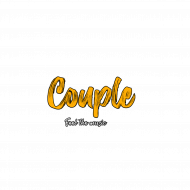 Couple Text PNG Transparent Images Free