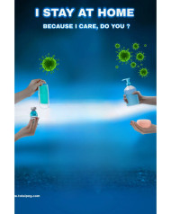 Covid 19 cb editing background photoshop