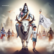 Create New Shivratri 3d Image Ai Wallpaper (2)