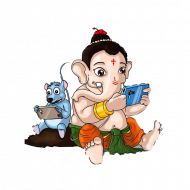 Cute ganesh png image