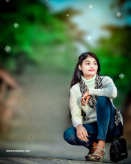 Cute girl autodesk cb editing background