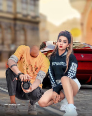 Cute girl cb background by totalpng