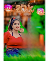 Cute girl hd cb editing background