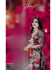 Cute girl trending cb background