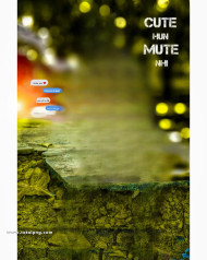 Cute hu mute nahi photoshop cb editing background