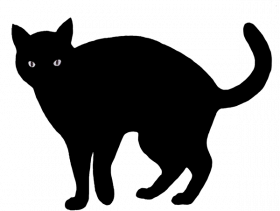 dark Bloated Feathered Cat transprent png