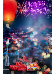 Deepawali fireworks editing background