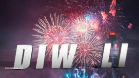 Diwali 3D text editing background