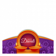 Diwali frame transparent png
