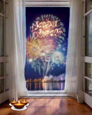 Diwali home editing background