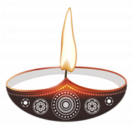Diwali lamp transparent png