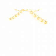 Diwali lights decoration Png