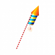 Diwali rocket transparent png