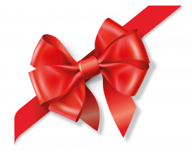Download png image gift red ribbon png