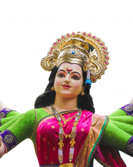 Durga Mata Navratri Transparent Png