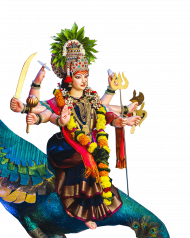 Durga Mata PNG Hd, Happy navratri png hd