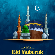 Eid Mubarak Hd Background Ramzan Wallpaper Download  (1)
