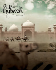 Eid mubarak hd editing background