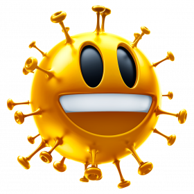 Emoji Vírus 3D Png Img