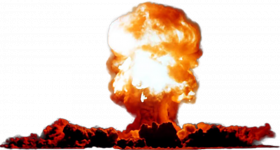 explosion nuclear png transparent