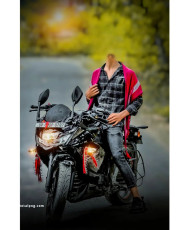 Face Cut Bike Editing Background Gead