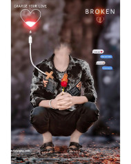 Face Cut Broken New CB Background