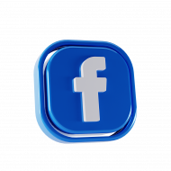 Facebook 3d transparent background