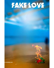 Fake love cb background photoshop