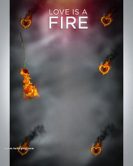 Fire cb background free