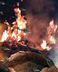 Fire Editing Background Download