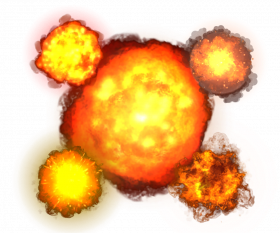 fire explosion png