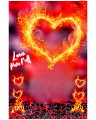 Fire heart cb background free download