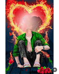 Fire heart cb backgrounds free