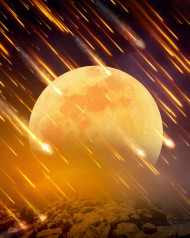 Fire moon Editing Background